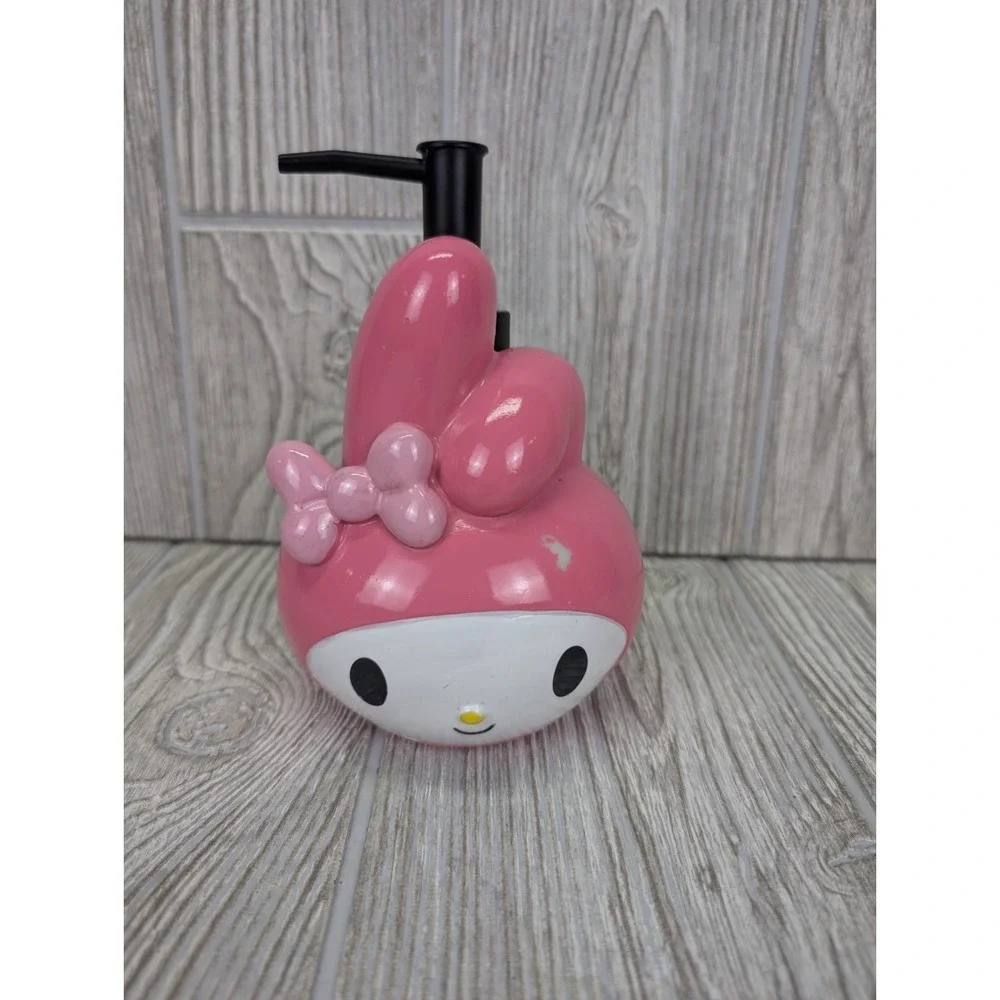 SANRIO My Melody Head Lotion Soap‎ Dispenser Pump Pink Bow